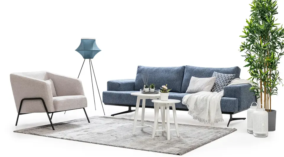 Kamin Modern Sofa Set
