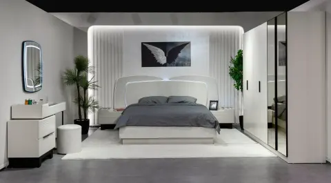 Focus 6 Covered Bedroom Set