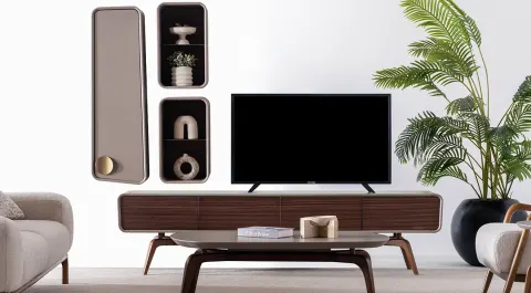 Oslo Walnut TV Unit