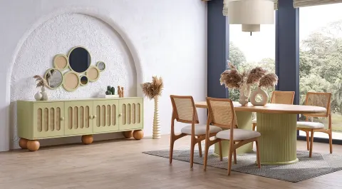 Hugo Bohemian Dining Room Set