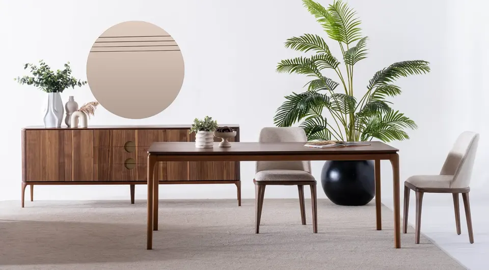 Magnum Walnut Dining Room Set