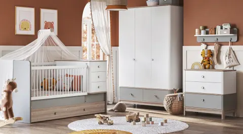Bono Gray Baby Room Set