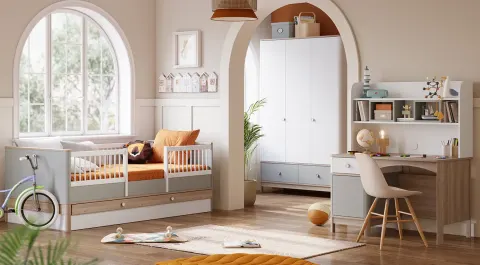 Bono Gray Childrens Room Set