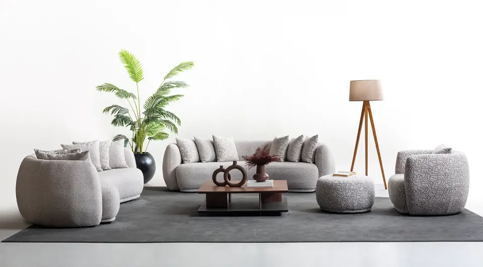 Crown Modern Sofa Set