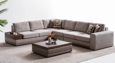 Infinity Modern Corner Sofa Set