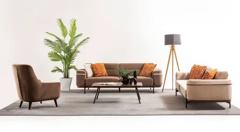 Olympos Modern Sofa Set