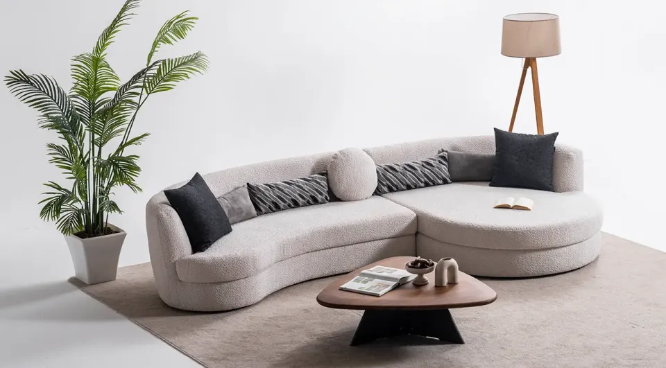 Vega Modern Corner Sofa Set