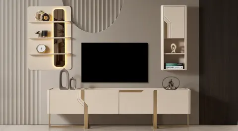 Guess Metal Leg TV Unit