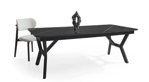 Titan Anthracite Dining Table