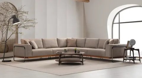 Premium Modern Corner Sofa Set