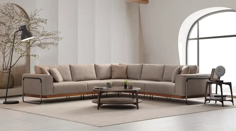 Premium Modern Corner Sofa Set