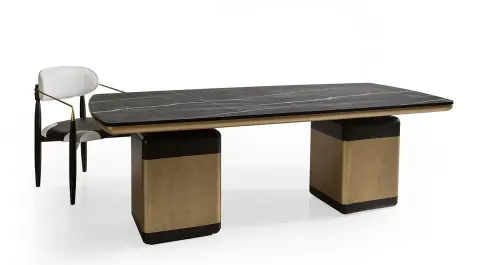 Royal Marble Patterned Dining Table
