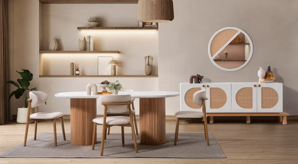 Klass Bohemian Dining Room Set