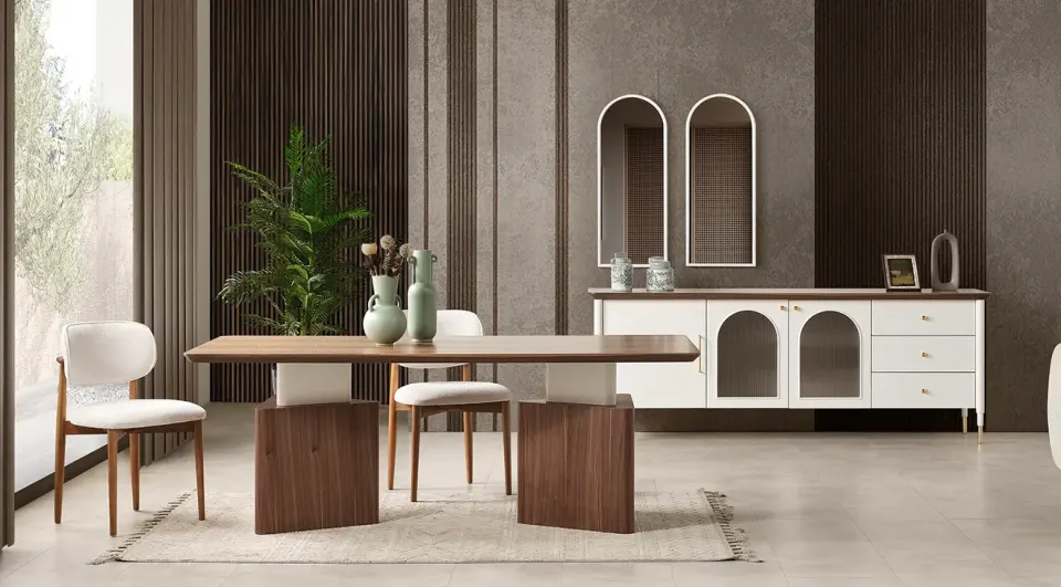 Yildiz Moonstone Modern Dining Room Set