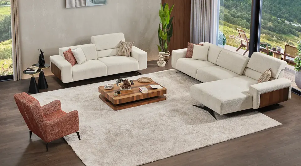 Yagmur Corner Sofa Set