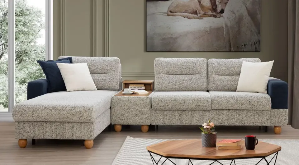 Gloria Storage Corner Sofa Set