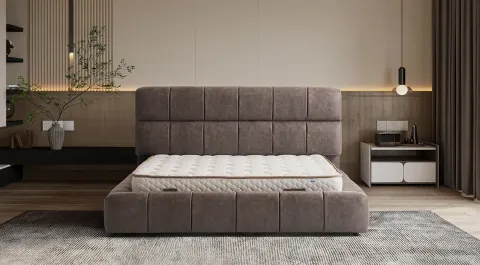 Jasmin Bed Base Headboard Set