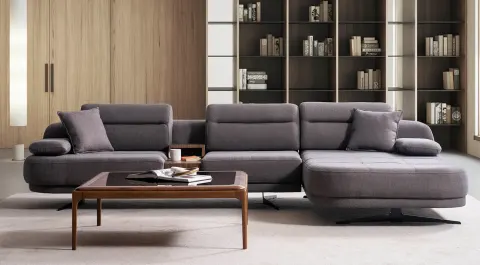 Rio Metal Legs Corner Sofa Set