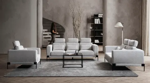 Raxton Modern Sofa Set