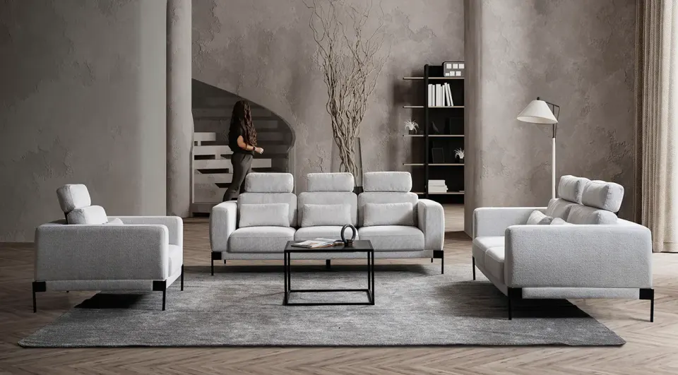 Raxton Modern Sofa Set