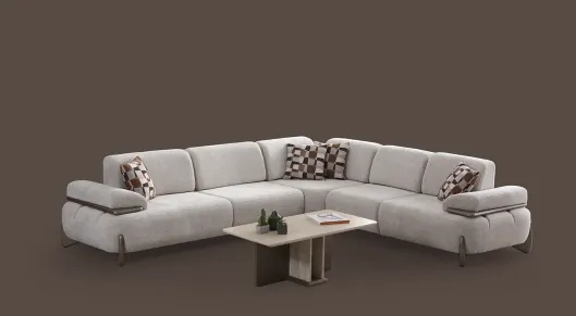 Product img 2, Rocco Ahşap Ayaklı Yataklı Köşe Koltuk Takımı