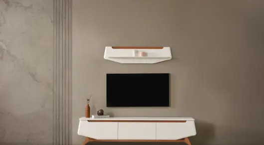 Beykoz Ahşap Ayaklı Tv Ünitesi