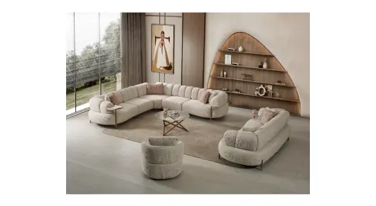 Defne Yataklı Kanapeli Köşe Koltuk Takımı