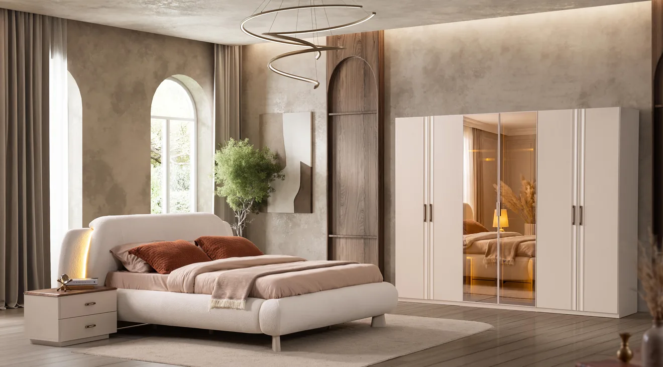 Product img 2, Milas 6 Kapaklı Yatak Odası Takımı