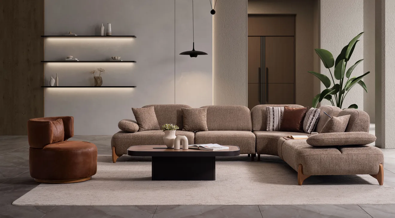 Product img 2, Natia Kanepeli Köşe Koltuk Takımı