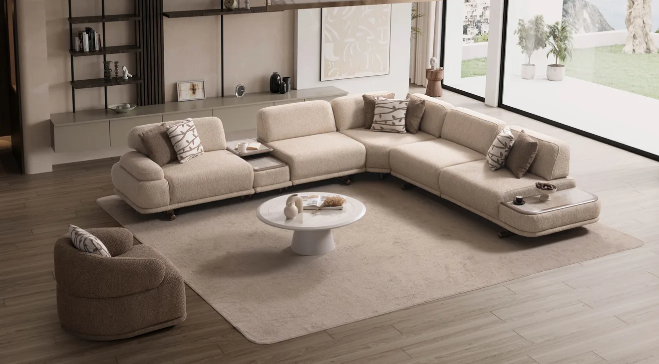 Product img 2, Calista Modern Köşe Koltuk Takımı