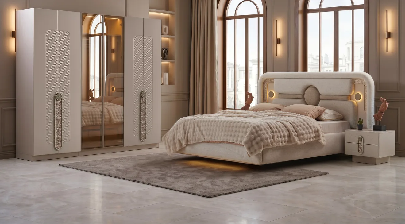 Product img 2, Elif 6 Kapaklı Yatak Odası Takımı