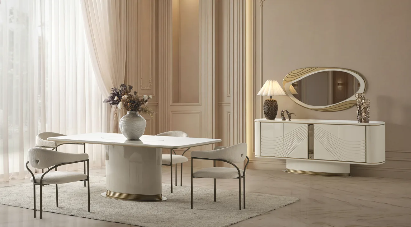 Messina Modern Yemek Odası Takımı
