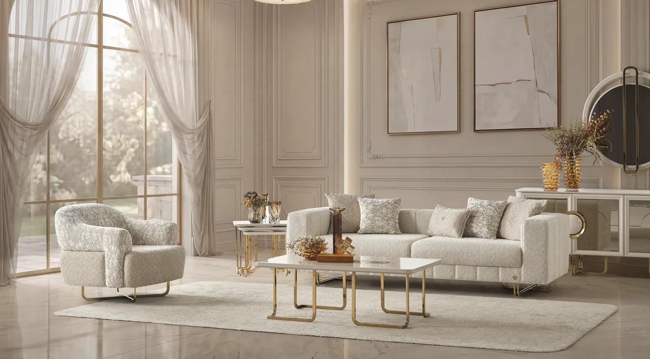 Product img 2, Rixos Metal Ayaklı Koltuk Takımı