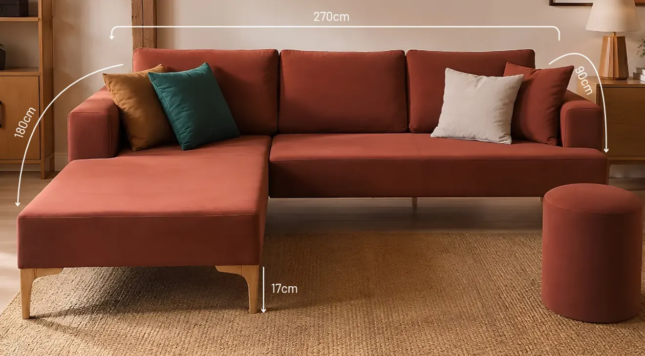 Product img 2, Maya Mini Köşe Koltuk Takımı