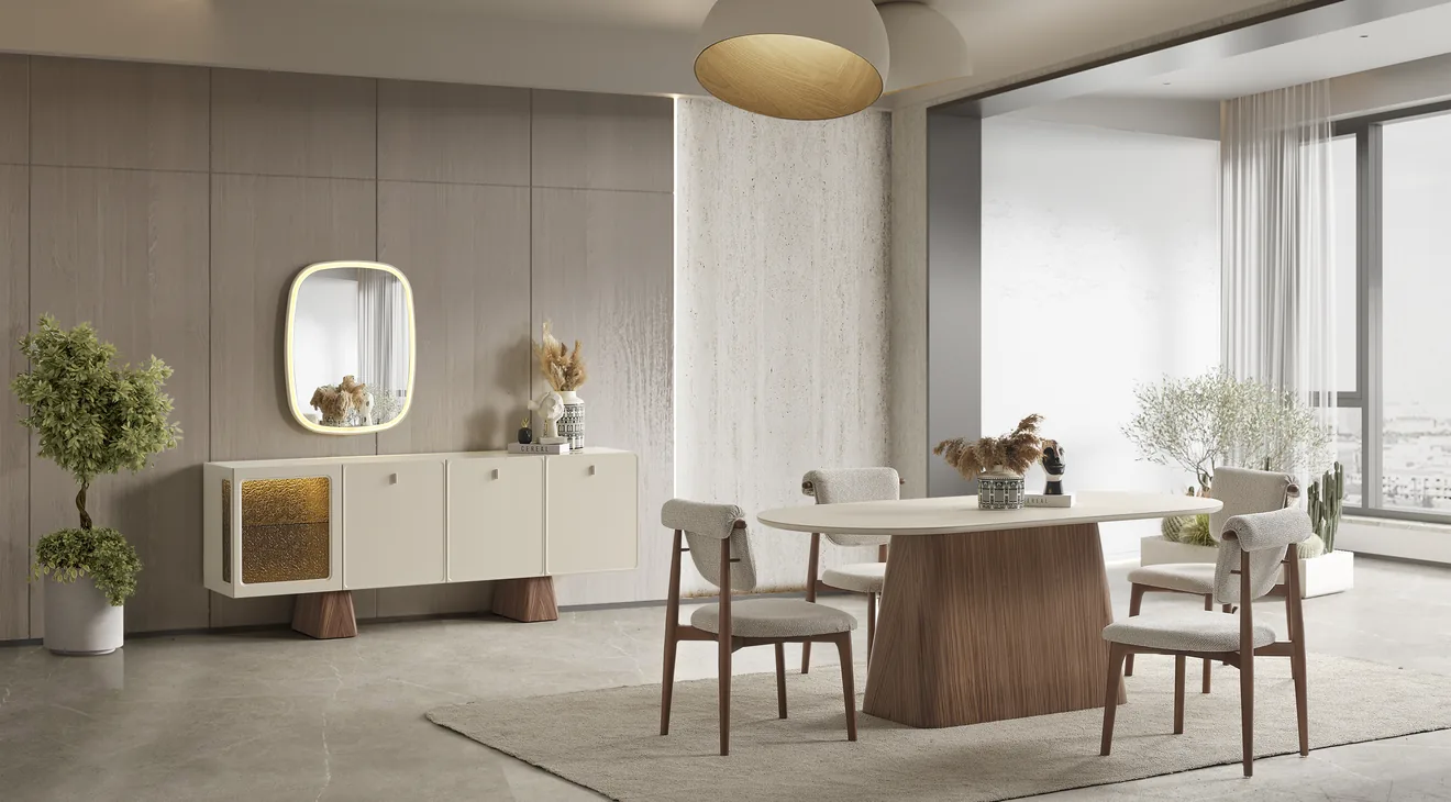 Crown Modern Yemek Odası Takımı