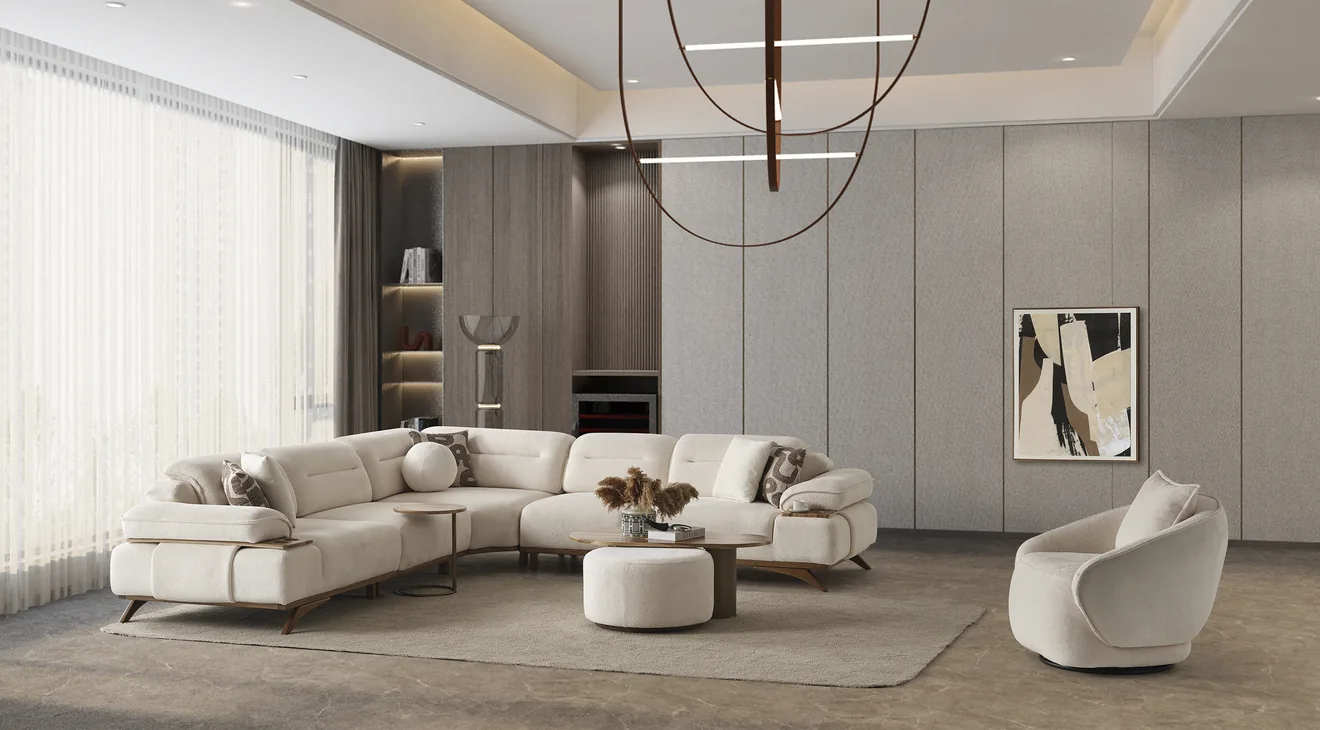 Safir Modern Köşe Koltuk Takımı