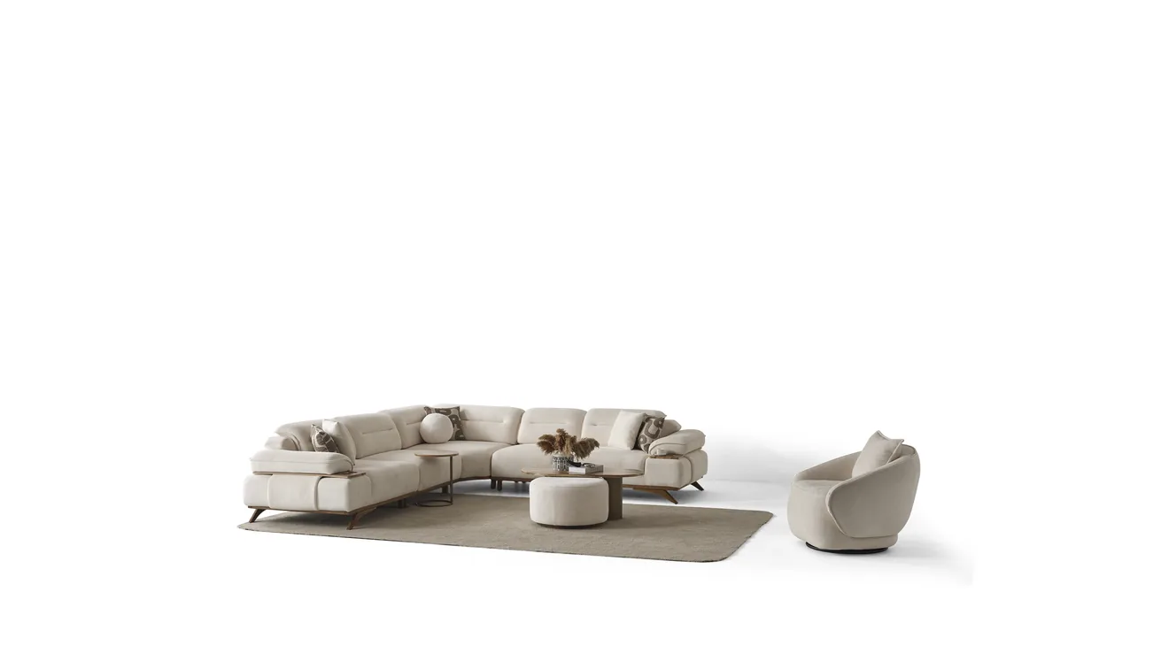 Product img 2, Safir Modern Köşe Koltuk Takımı