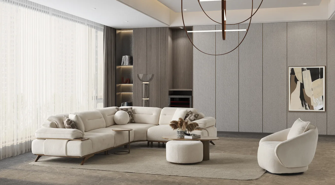 Safir Medium Köşe Koltuk Takımı
