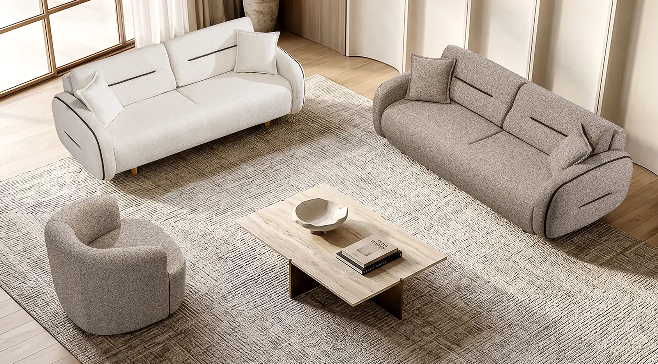 Product img 2, Irmak Yataklı Sandıklı Modern Koltuk Takımı