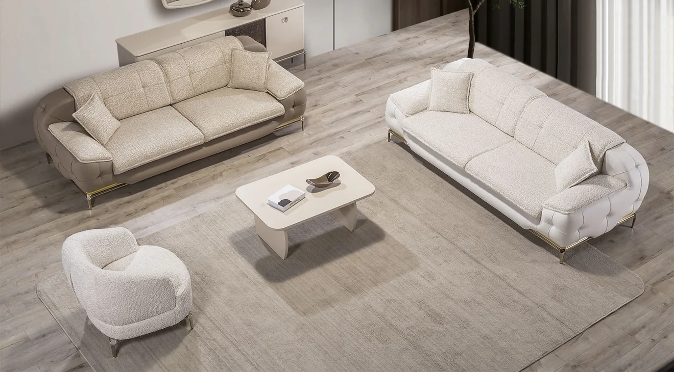 Product img 2, Sueda Metal Ayaklı Koltuk Takımı