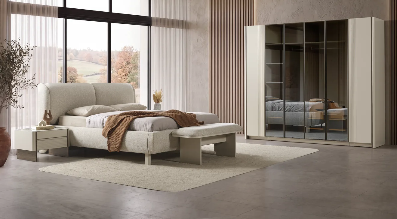 Product img 2, Luvia 6 Kapaklı Yatak Odası Takımı