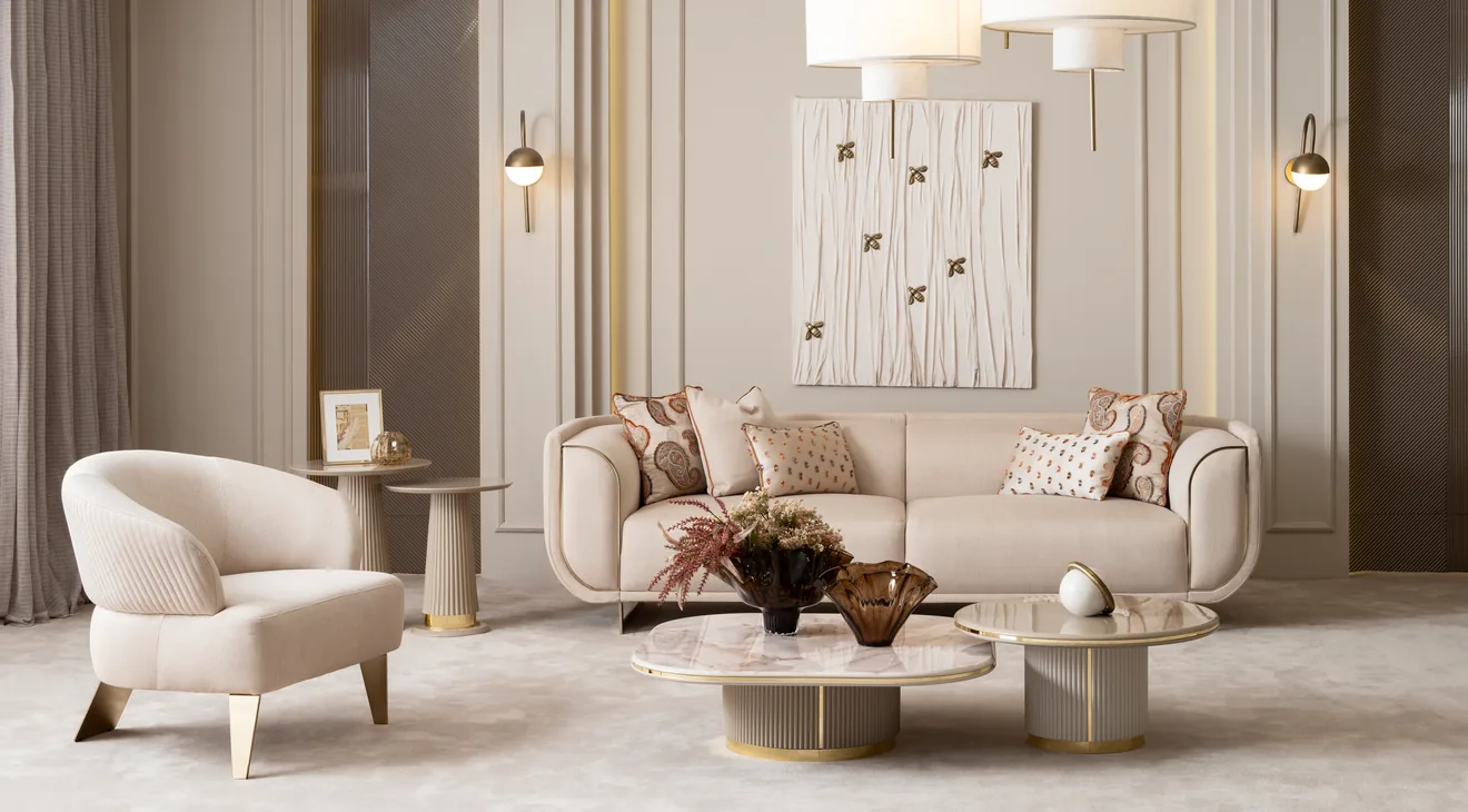 Product img 2, Oscar Elite Metal Ayaklı Koltuk Takımı