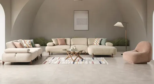 Perla Kanepeli Köşe Koltuk Takımı