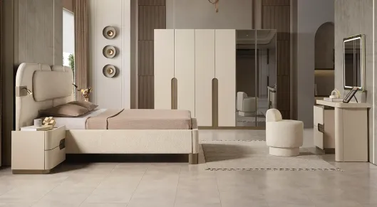 Pier 6 Kapaklı Yatak Odası Takımı