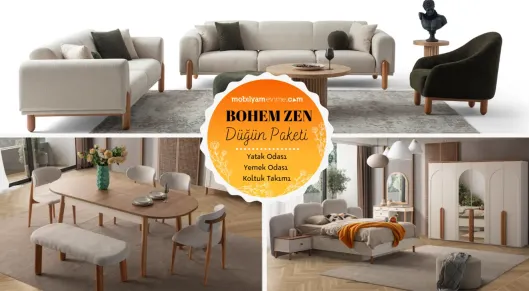 Bohem Zen Düğün Paketi