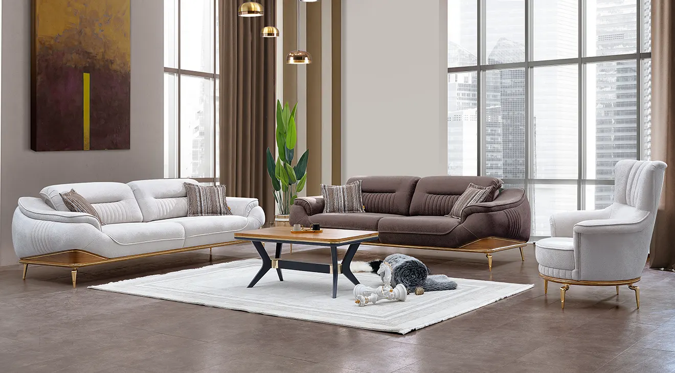 Miya Modern Sofa Set