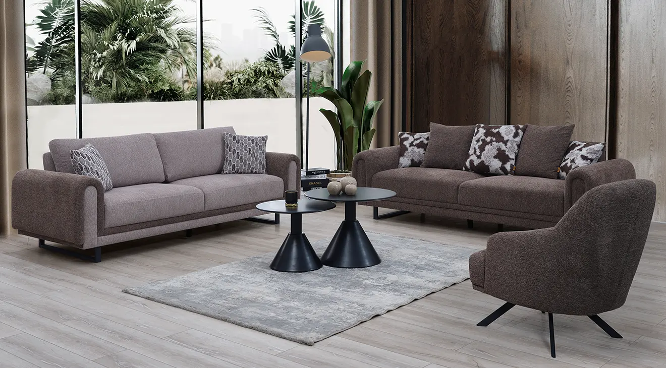 Ruby Bedding Modern Sofa Set