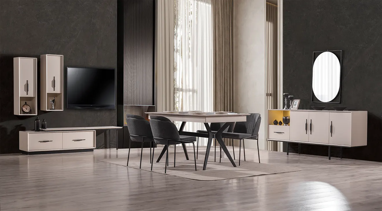 Zumrut Modern Dining Room Set
