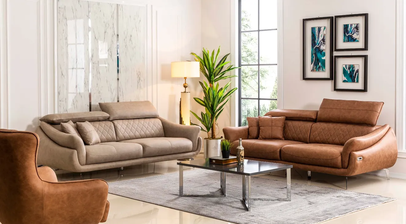 Mustang Motorized Sofa Set