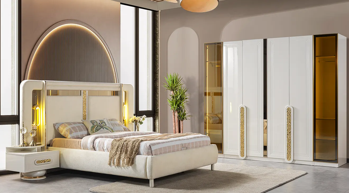 Zara 6-Door Modern Bedroom Set